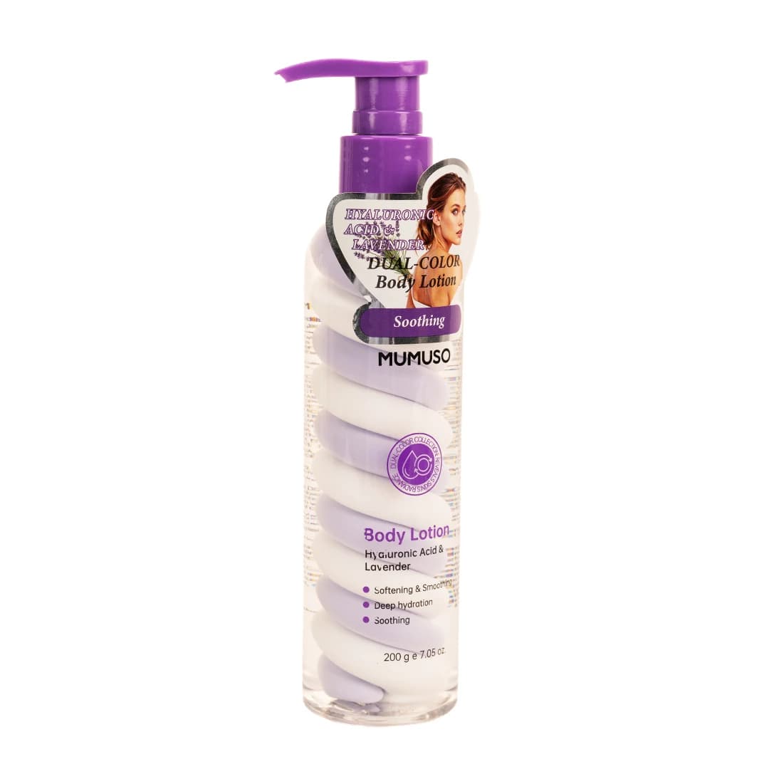 MUMUSO Hyaluronic Acid & Lavender Soothing Body Lotion