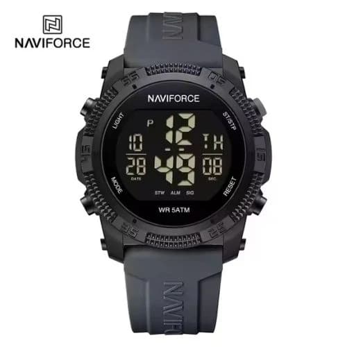 NAVIFORCE 7104 Silicone Belt Men's Watch