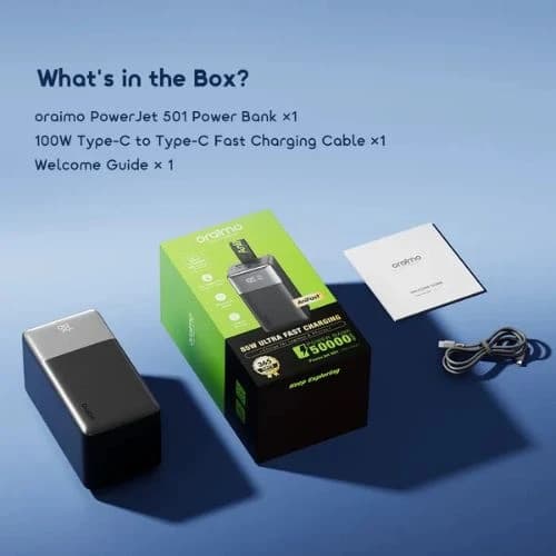 Oraimo PowerJet 501 50000mAh Power Bank (OPB-750SQ)