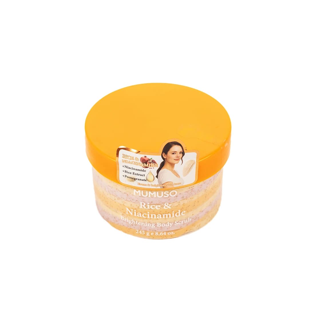 MUMUSO Rice & Niacinamide Brightening Body Scrub