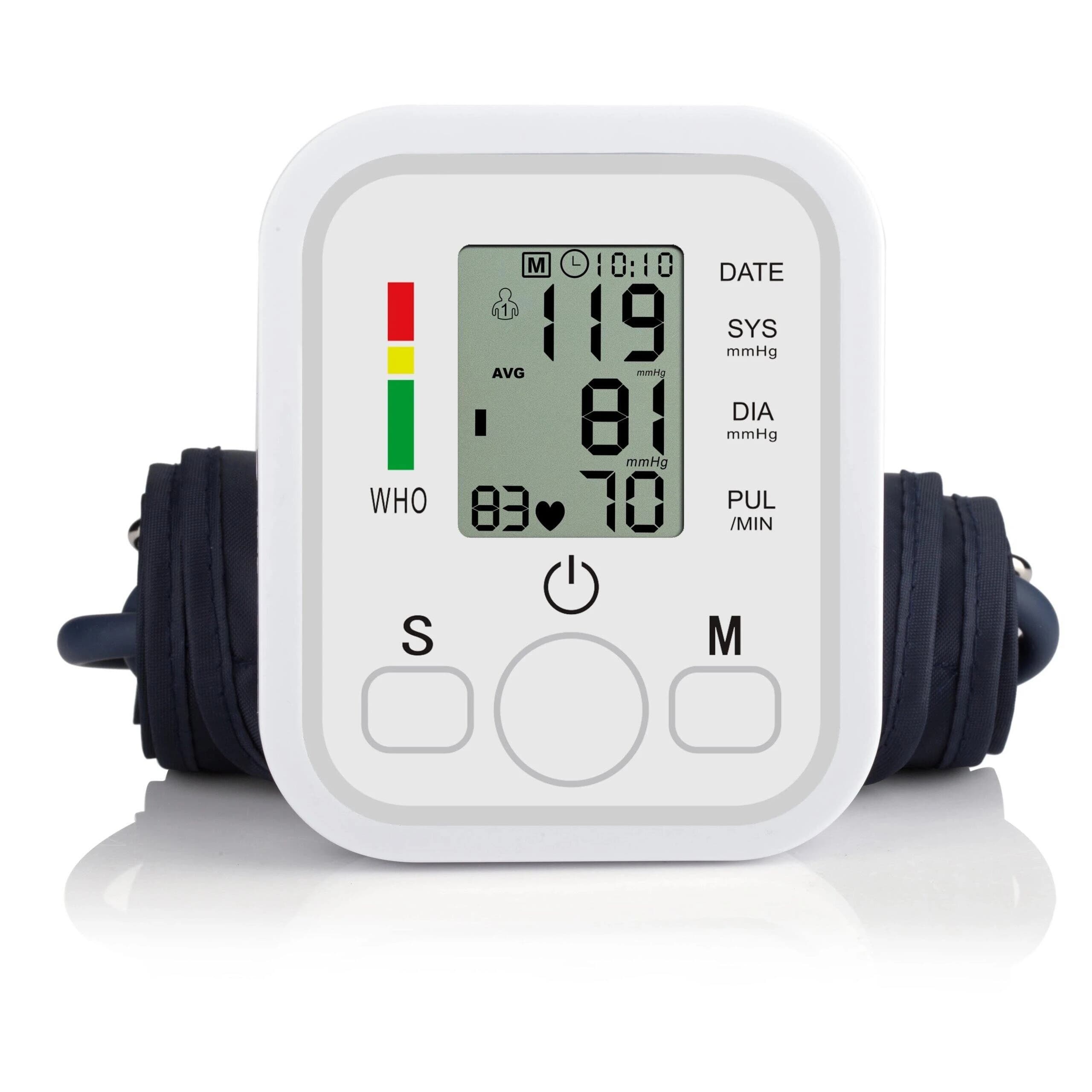 Oximetar and Thermometer and Blood Glucose Meters and Blood Pressure Monitor 4 in1 Health care Kits Home Office