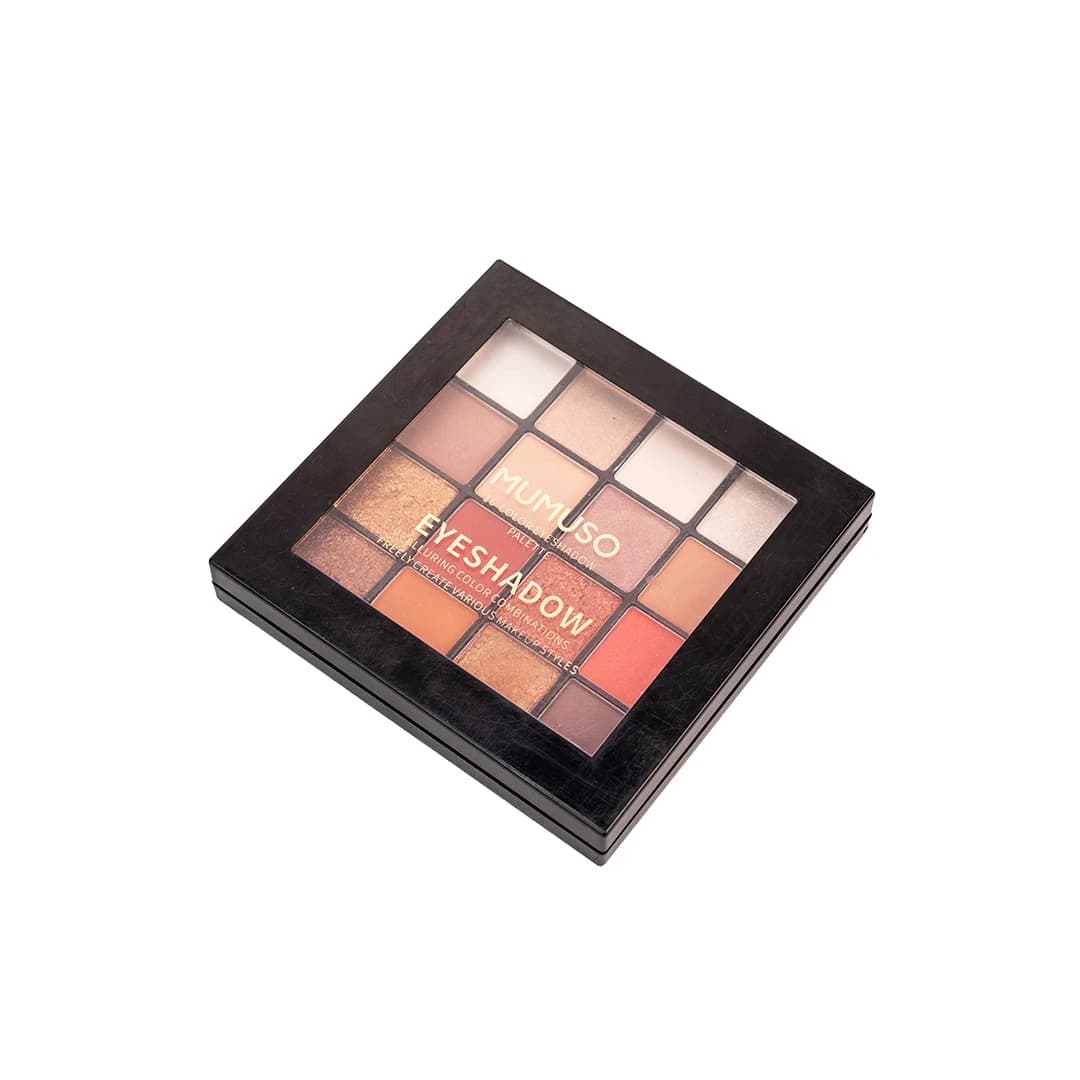 MUMUSO 16-Color Eyeshadow Palette (Earth Tone)