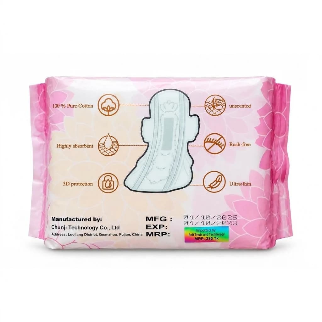 VENUS Premium Sanitary Napkin Panty 290mm – 8 Pads Pack