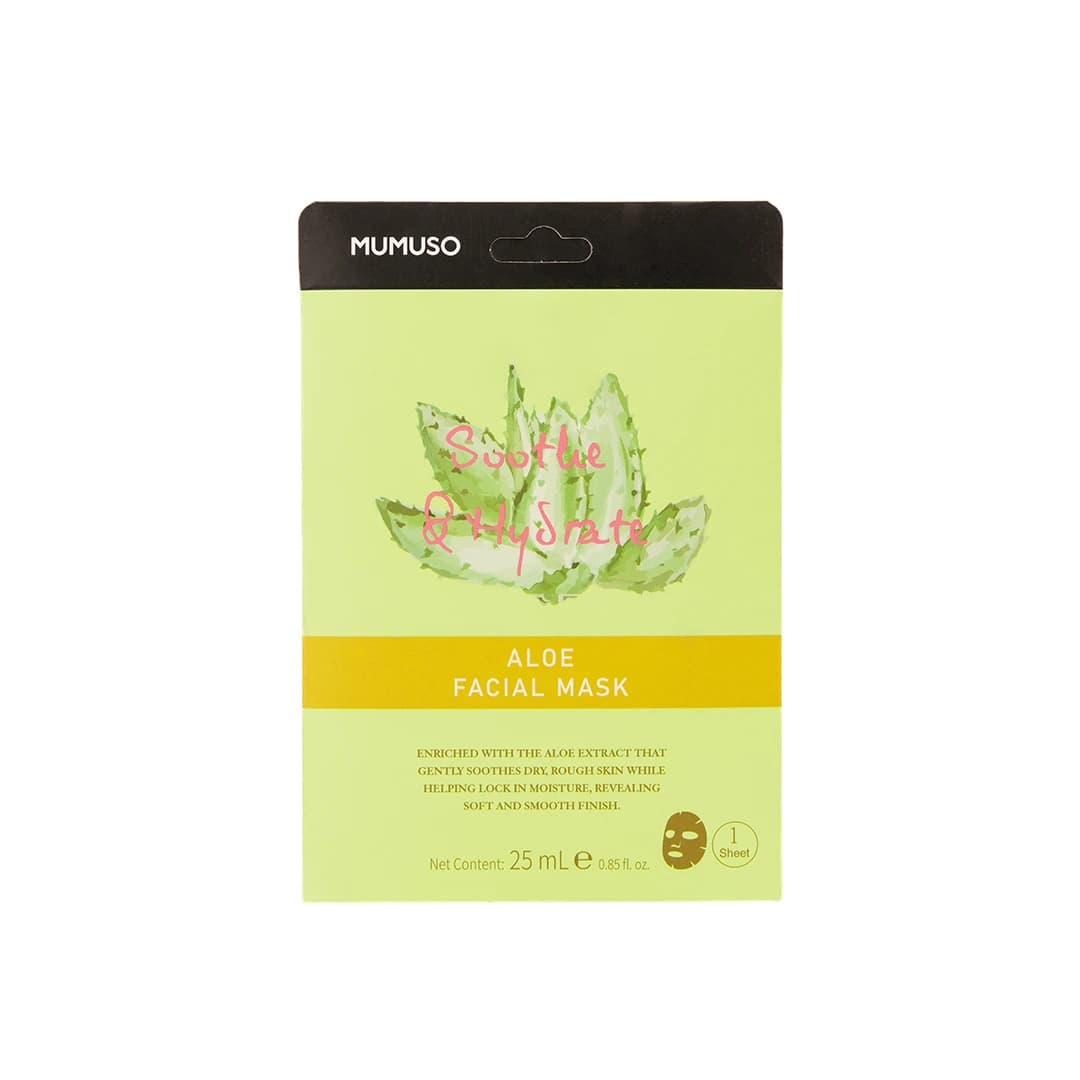 MUMUSO Aloe Soothing Facial Mask