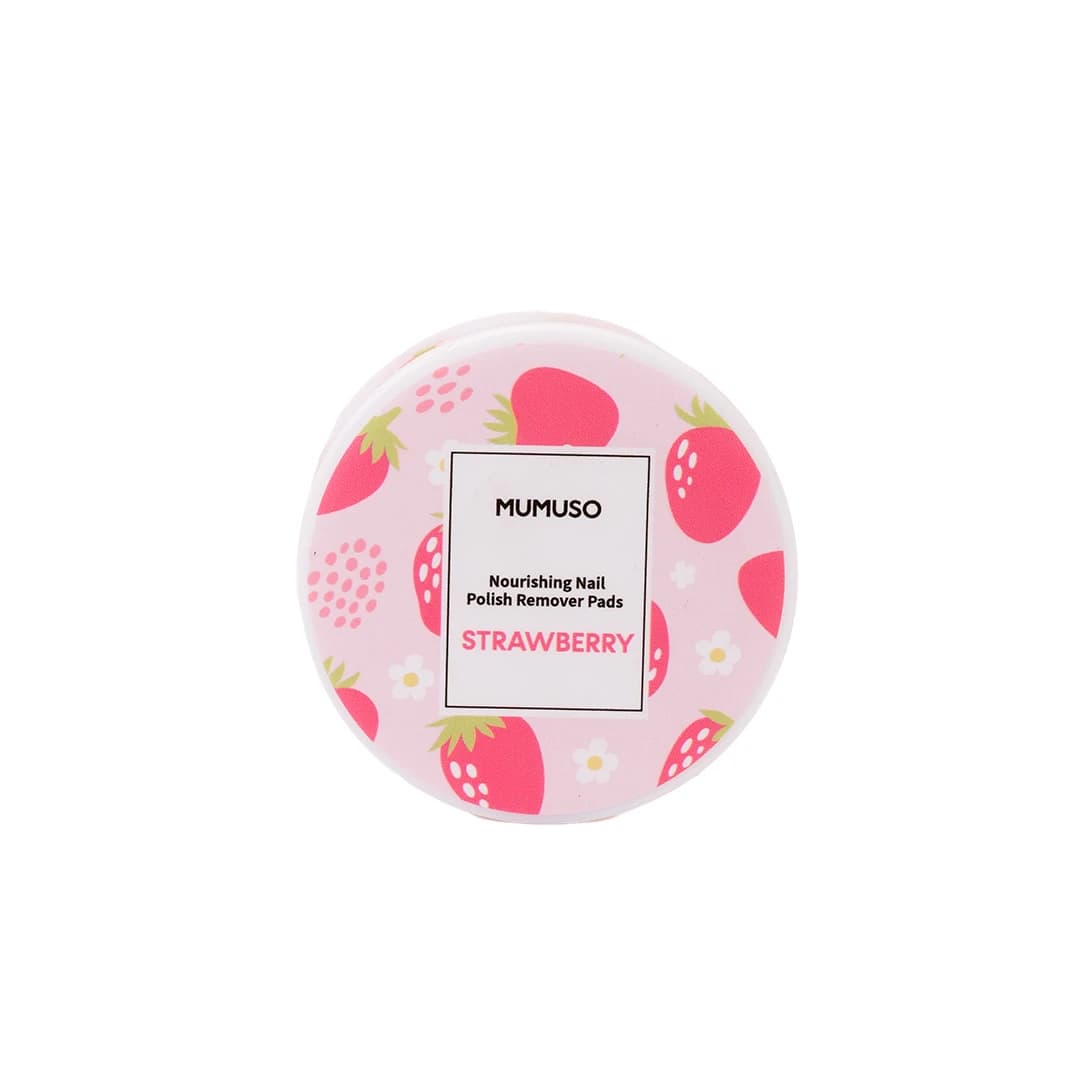 MUMUSO Nail Polish Remover Pads (Strawberry)