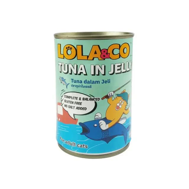 Lola & Co Tuna in Jelly Can 400g Adult
