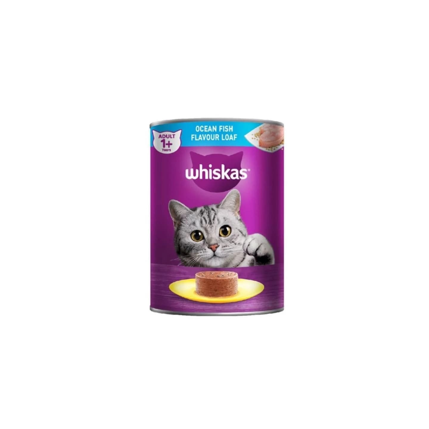 Whiskas ocean fish flavor caned cat food 400g