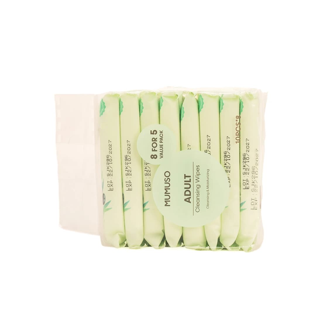 Adult Cleansing Wipes (10pcs*8)