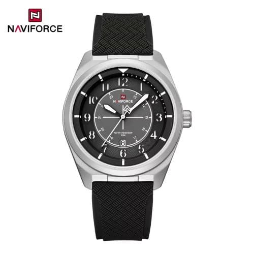 NAVIFORCE 9281 Silicone Belt Casual Male Wrist Watch