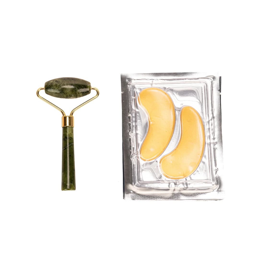 MUMUSO Vitamin C Firming & Rejuvenating Eye Gel Mask with Eye Massager