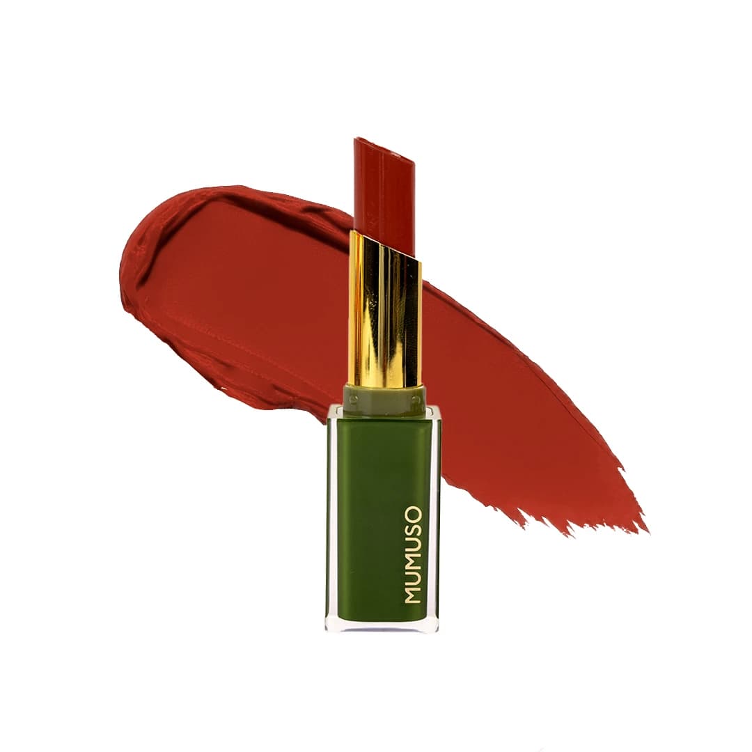 Velvet Lipstick (Brick Red)