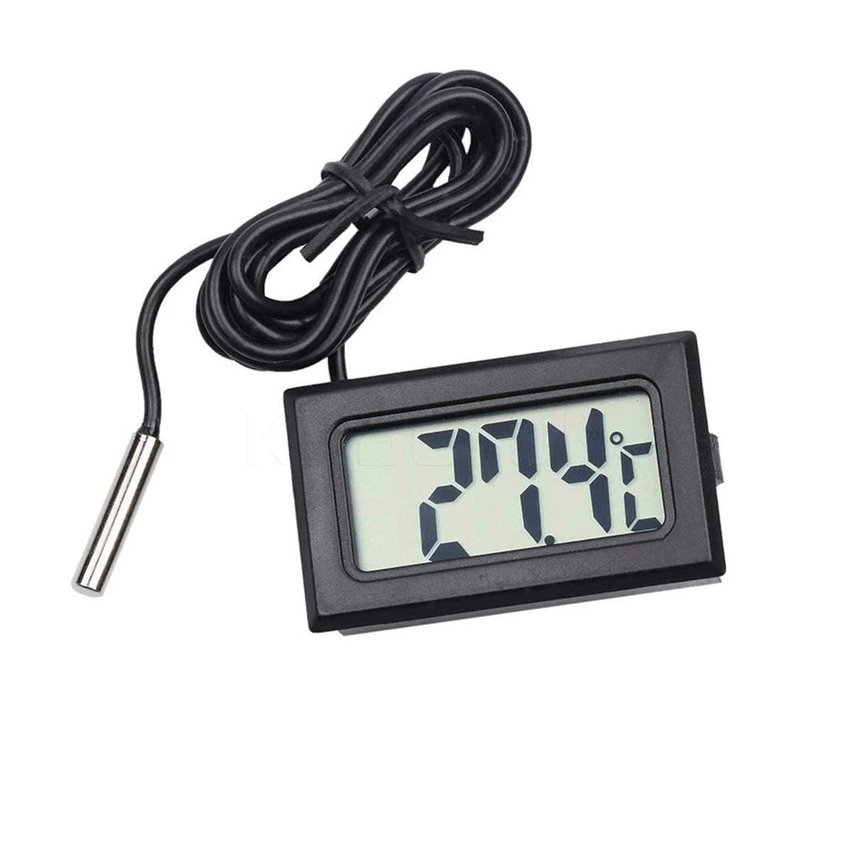 LCD Digital Thermometer Temperature Sensor Fridge Freezer Probe For Aquarium Refrigerator