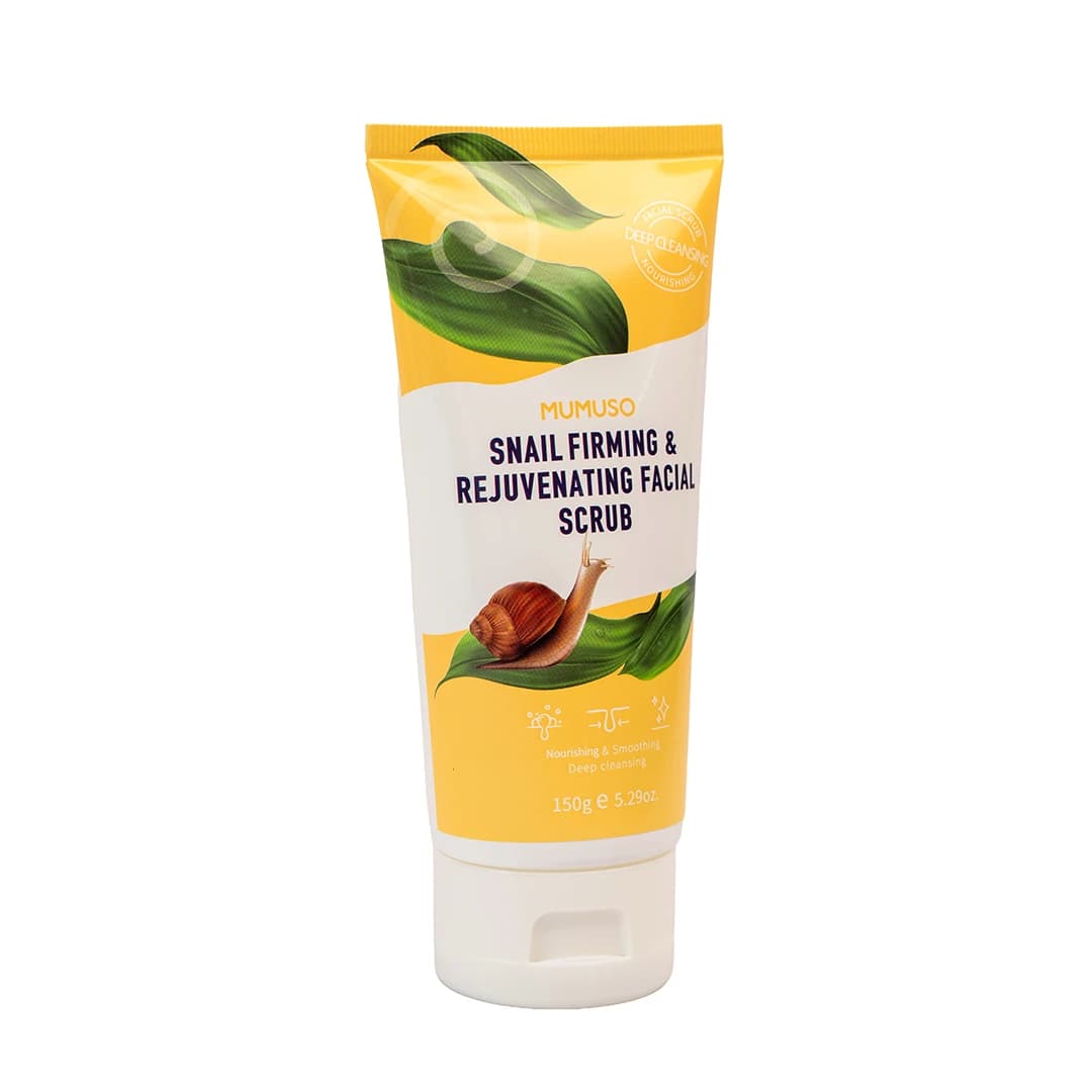 MUMUSO Snail Firming & Rejuvenating Facial Scrub