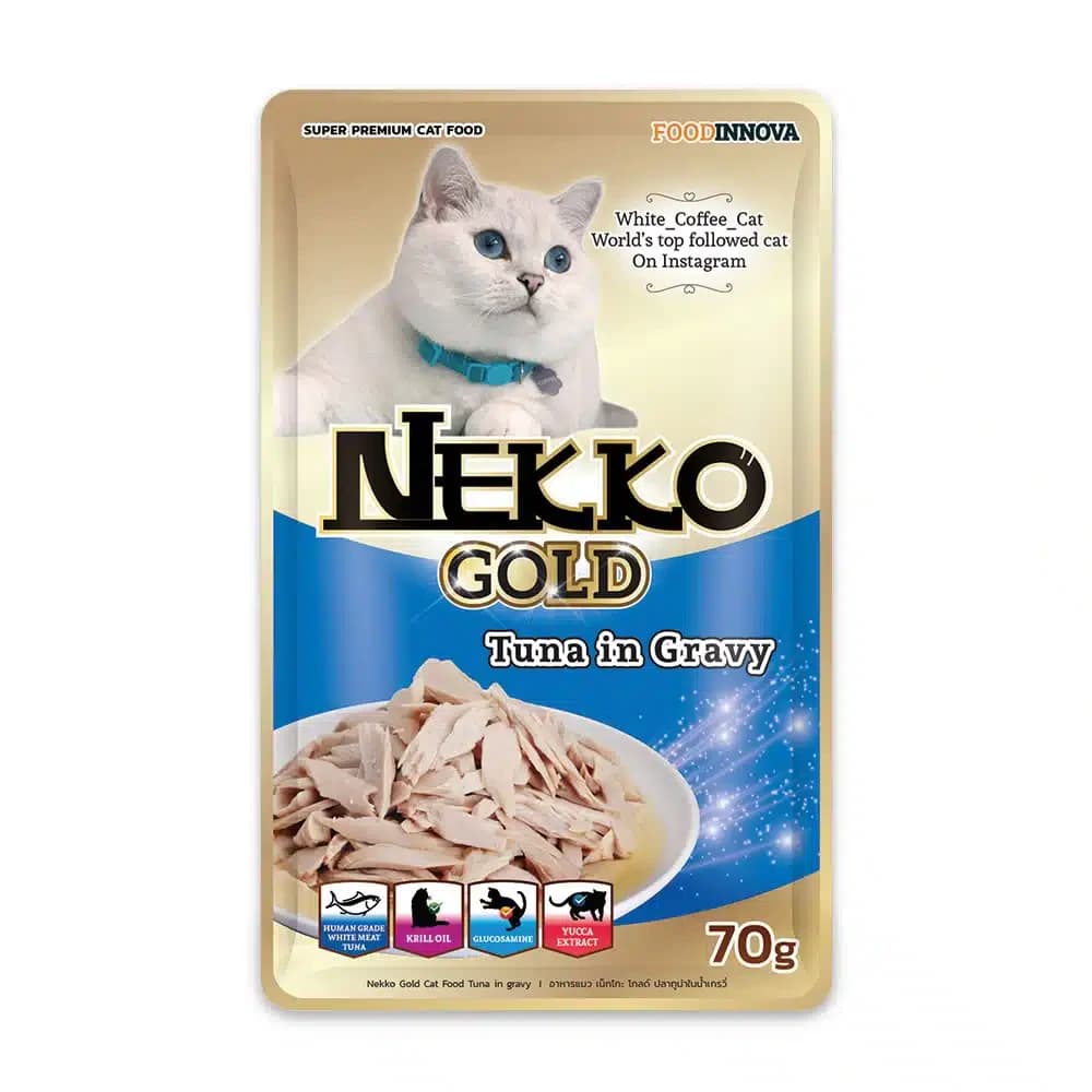 Nekko Gold Pouch Tuna in gravy