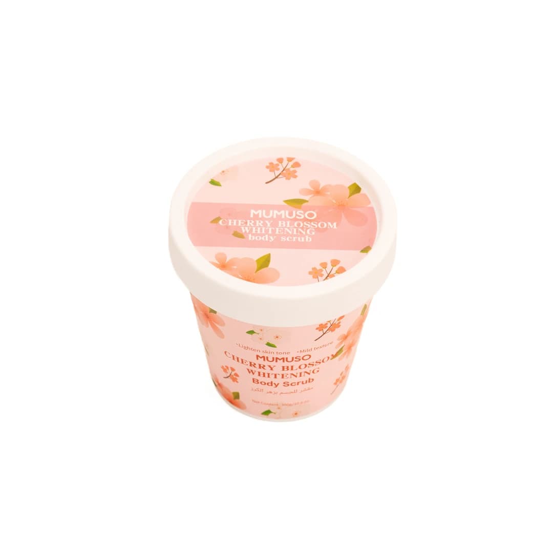 MUMUSO Cherry Blossom Whitening Body Scrub