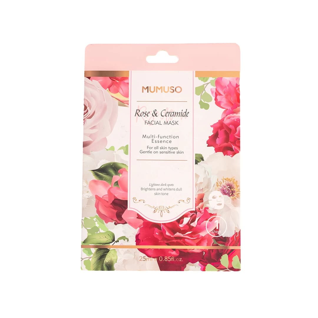 MUMUSO Rose & Ceramide Facial Mask