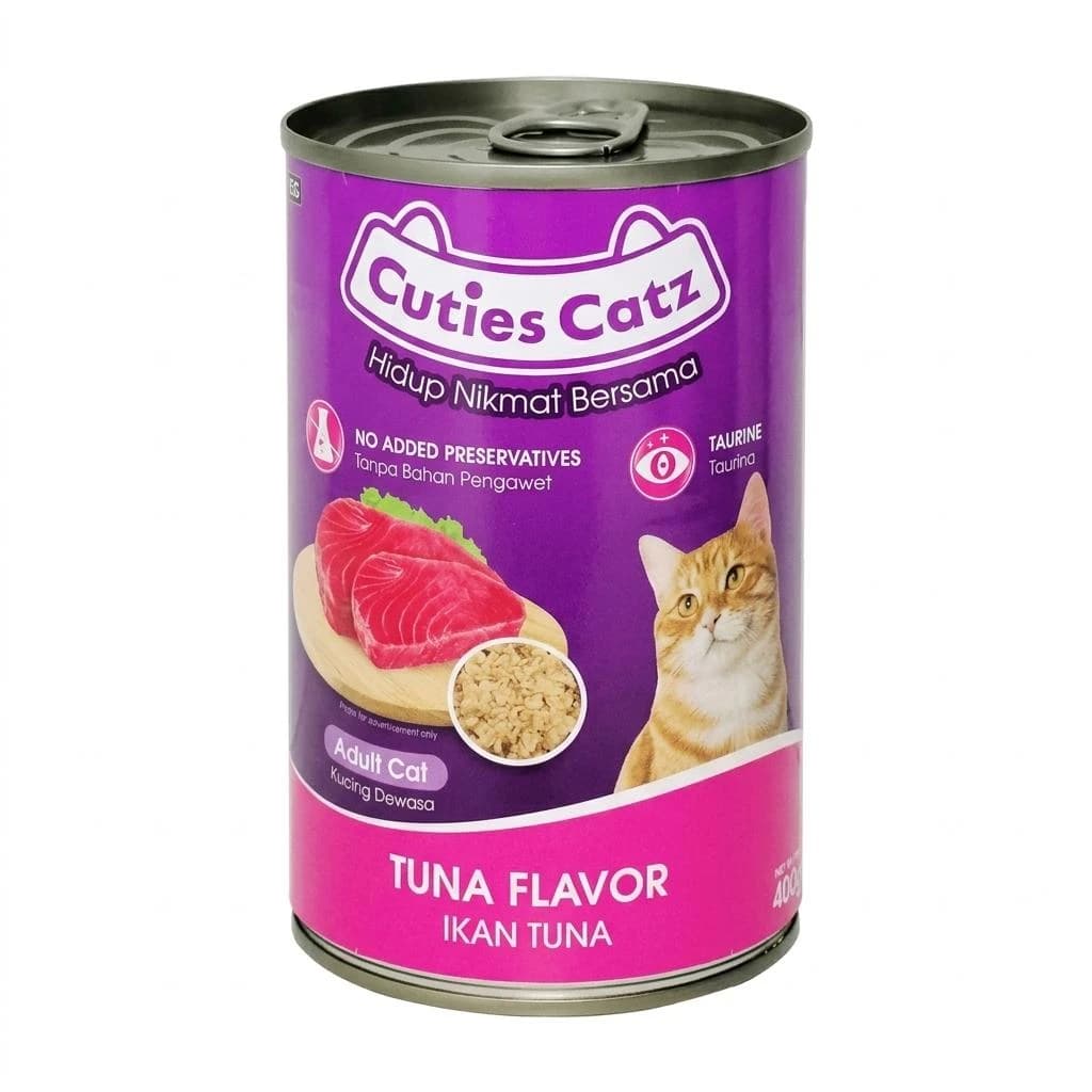 Cuties Catz Can Tuna 400gm