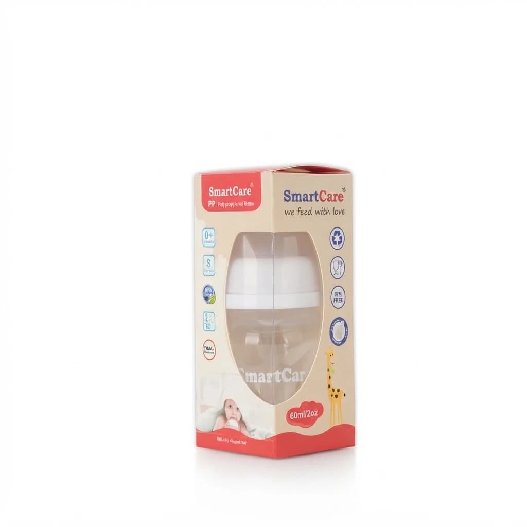 Smart Care Baby Feeding Bottle -PP(2 OZ)