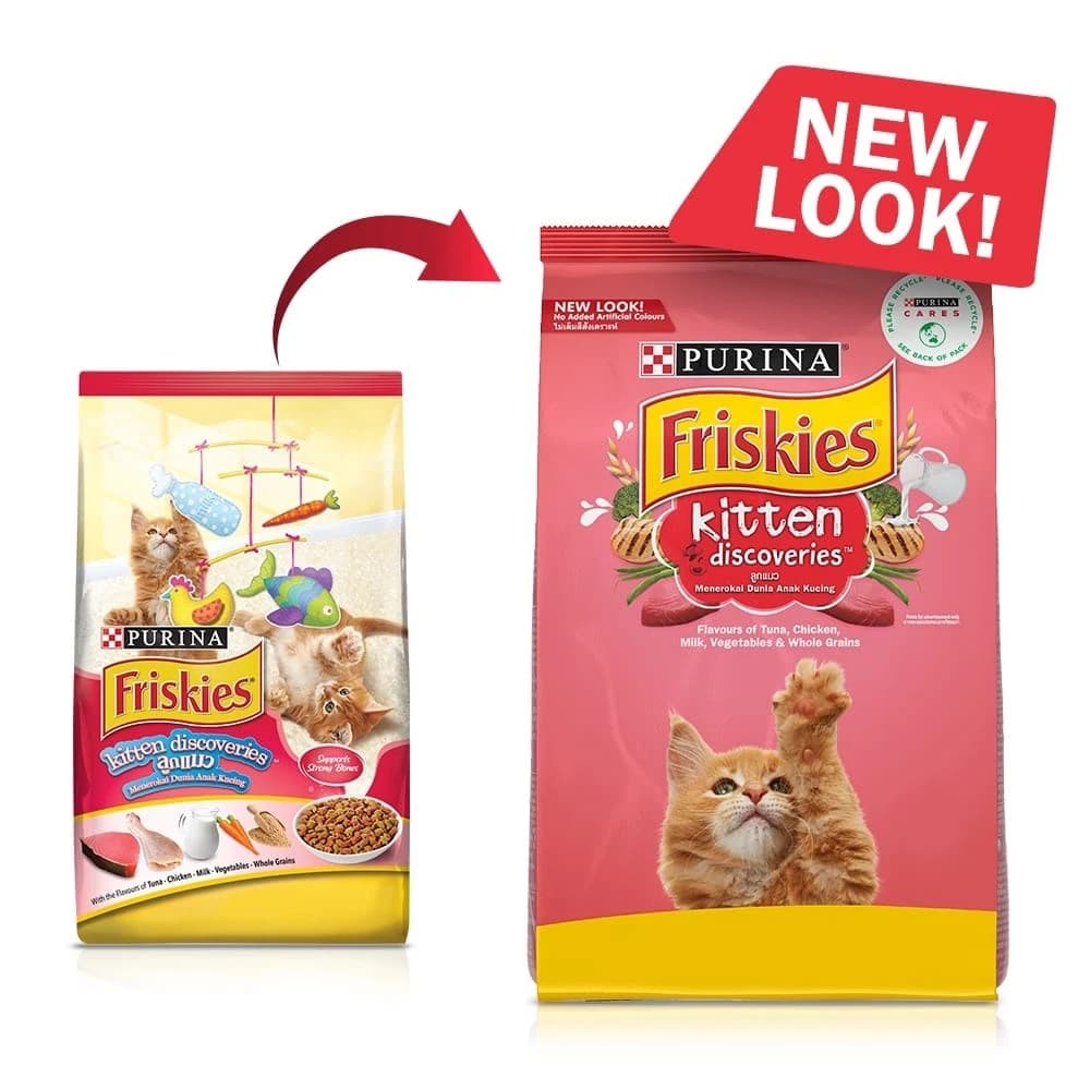 Purina Friskies Kitten Discoveries Cat Food 1 kg