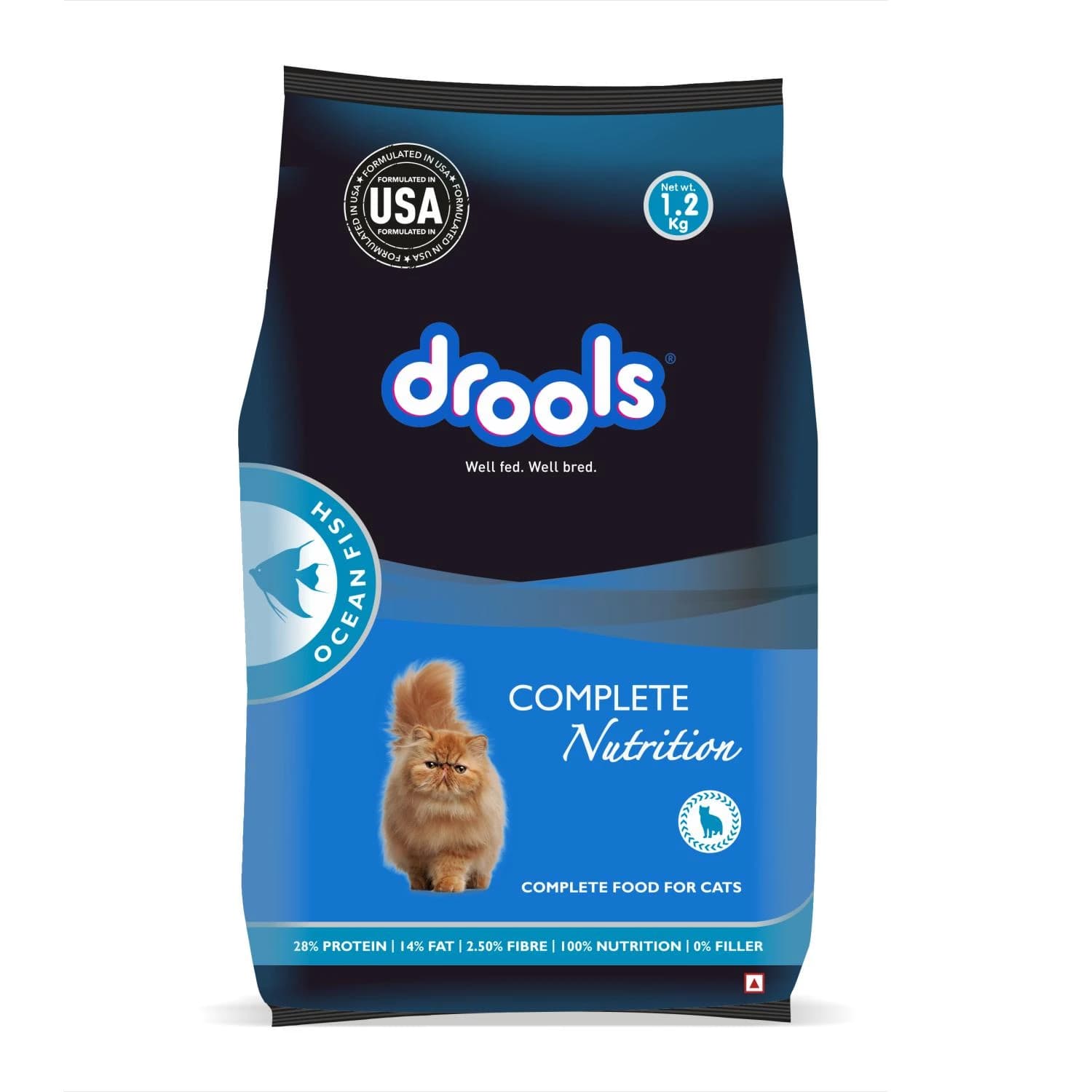 Drools Ocean Fish Cat Food 1.2kg
