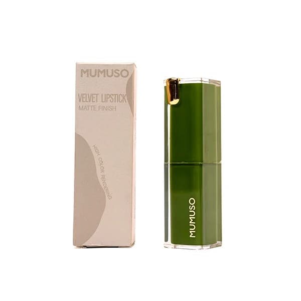 MUMUSO Velvet Lipstick (Dark Red)