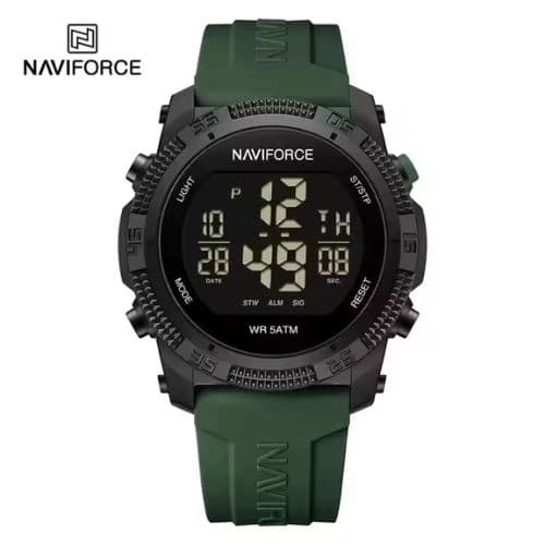 NAVIFORCE 7104 Silicone Belt Men's Watch