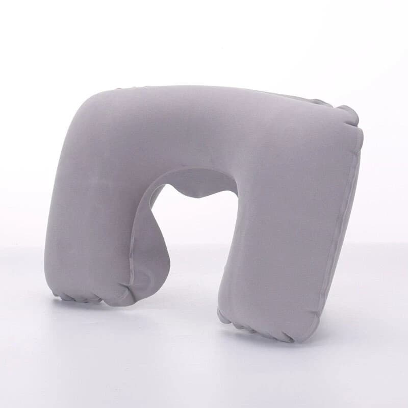 Functional Inflatable U-Shaped Travel & Car Neck Pillow- 1 Pcs