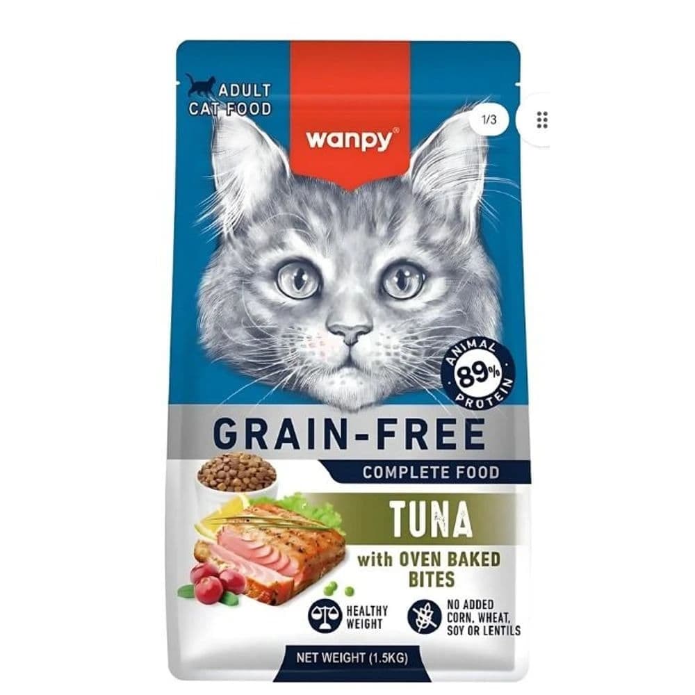 Wanpy Grain Free Super Premium Adult Tuna 1.5kg