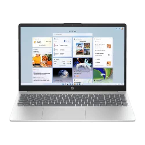 HP 15 AMD Ryzen 5 7520U 8GB RAM 512GB SSD 15.6 Inch FHD Natural Silver Laptop Model fc0196nia D01R2EA