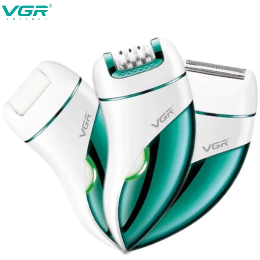 VGR V-731 Professional 3-in-1 Epilator And Shaver For Women