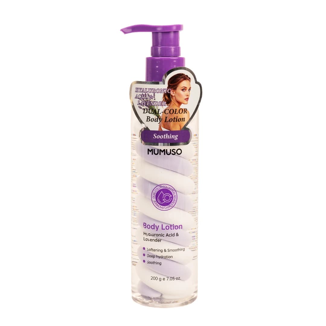 MUMUSO Hyaluronic Acid & Lavender Soothing Body Lotion