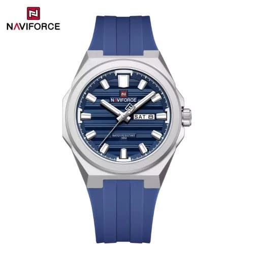NAVIFORCE 9279 Silicone Band Watch for Men