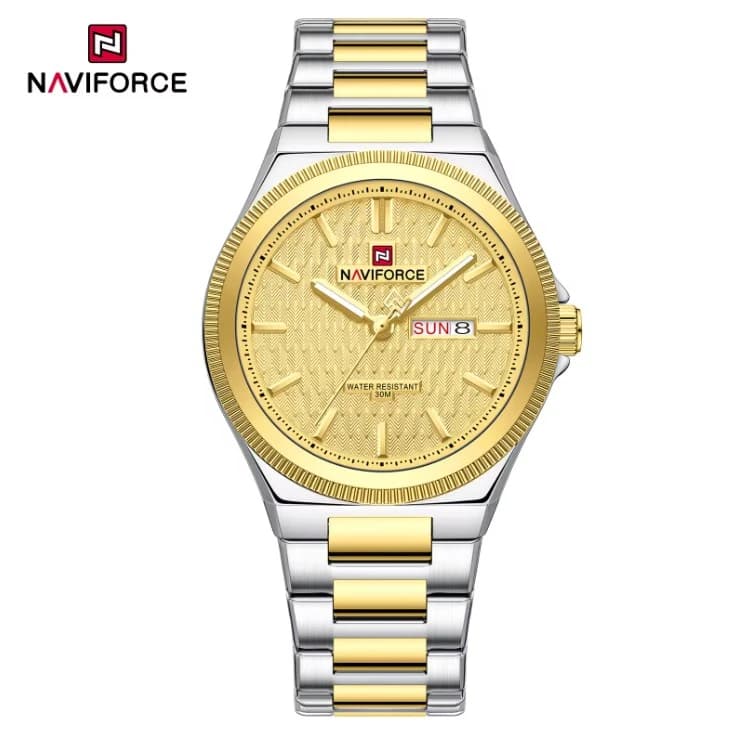 NAVIFORCE 9285 Men Luxury Casual Stainless Steel Wrist Watch