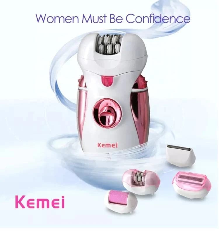 Kemei KM-2530 Rechargeable Ladies Epilator
