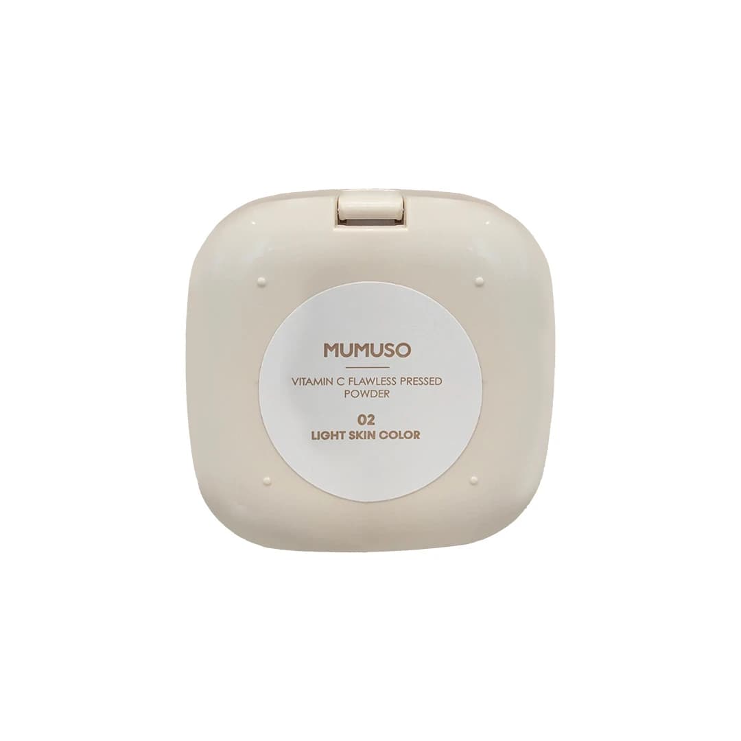 MUMUSO Vitamin C Flawless Pressed Powder (Light Skin Color)