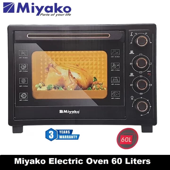Miyako 60L Multifunctional Electric Oven With Air Fryer (MT-60RCL)
