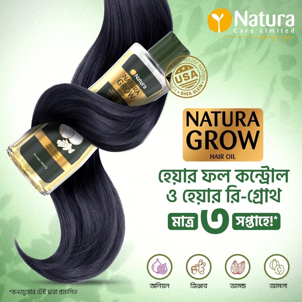 Hair Growth & Care Combo - Grow Shampoo 330ml, Complete Care face wash 100ml & Grow Hair Oil 200ml
