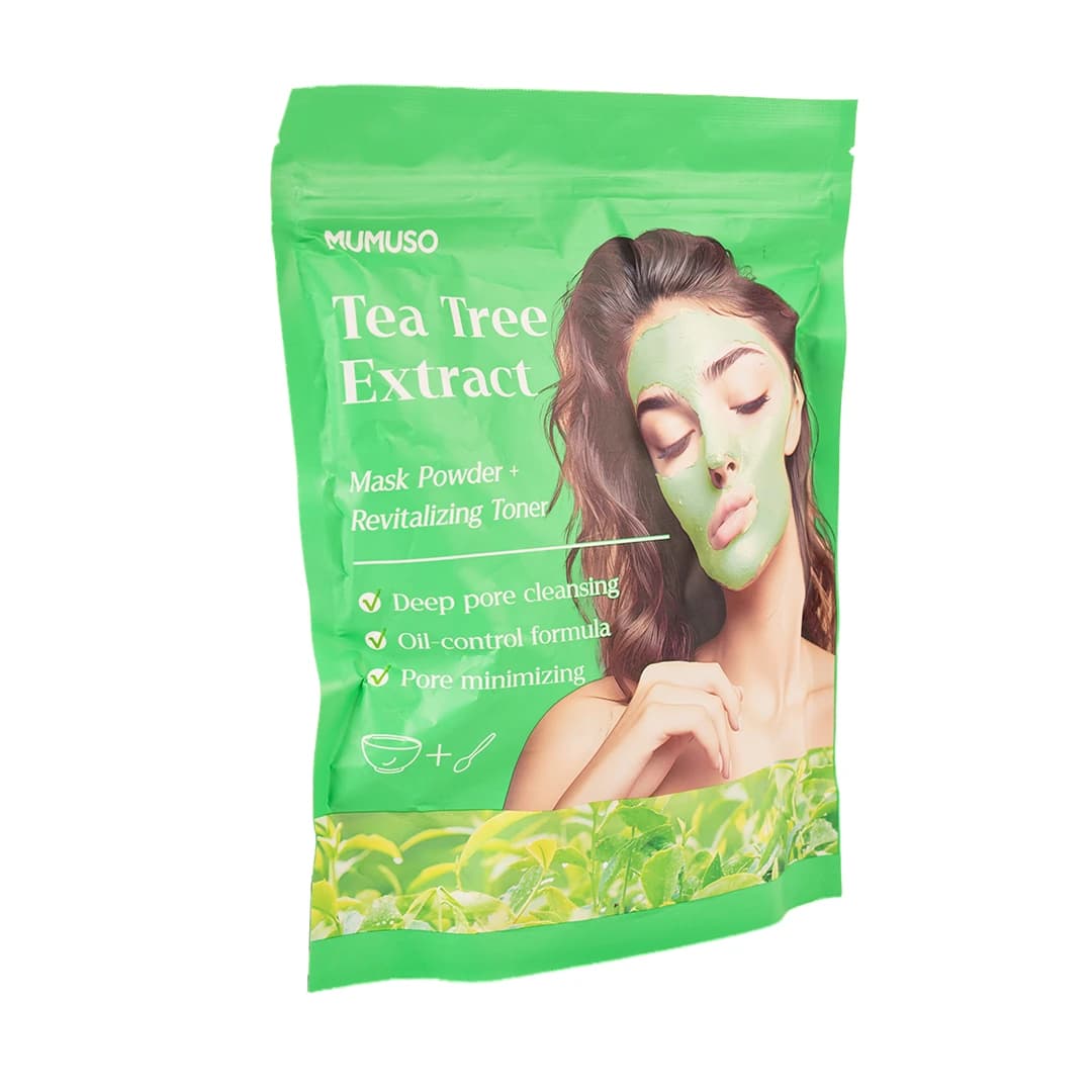 MUMUSO Tea Tree Oil-Control Mask Powder + Revitalizing Toner