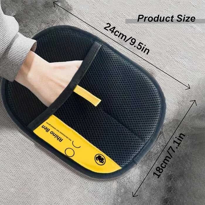 Pet hair removal glove