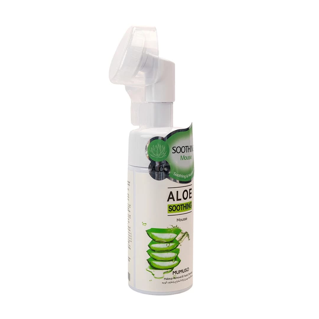 MUMUSO Aloe Soothing Mousse for Makeup Removal & Facial Cleansing