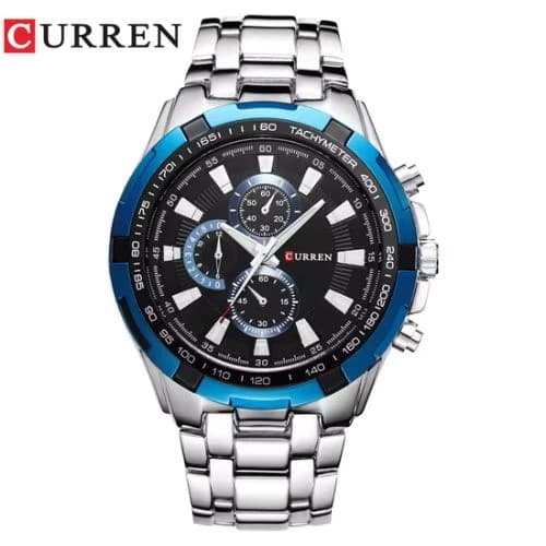 Curren 8023 Waterproof Stainless Steel Men’s Watch