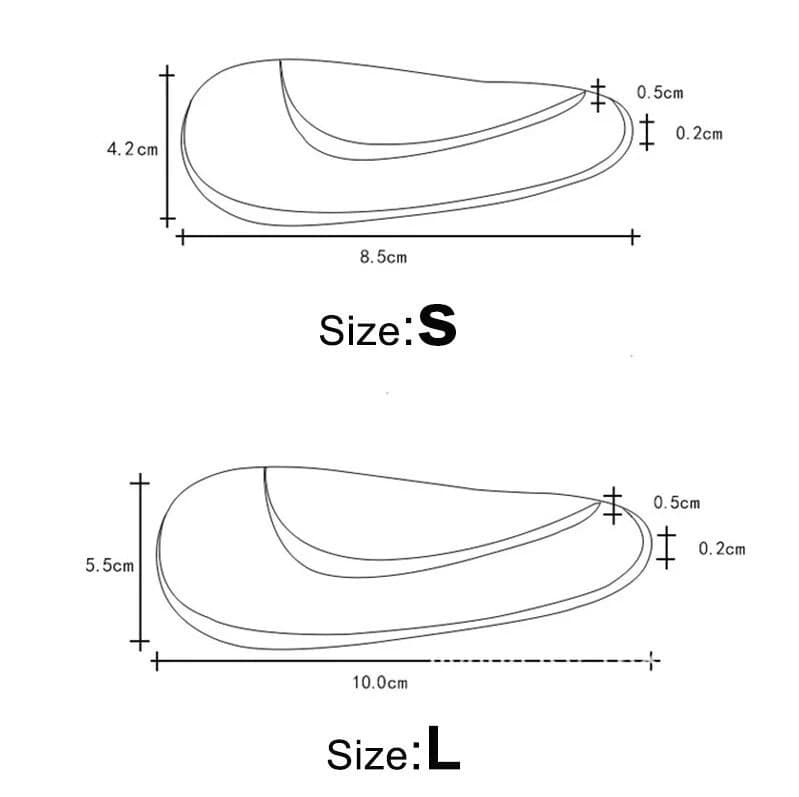 Insole Orthotic Professional Arch Support Insole Flat Foot Flatfoot Corrector Shoe Cushion Insert Silicone Gel Orthopedic Pad