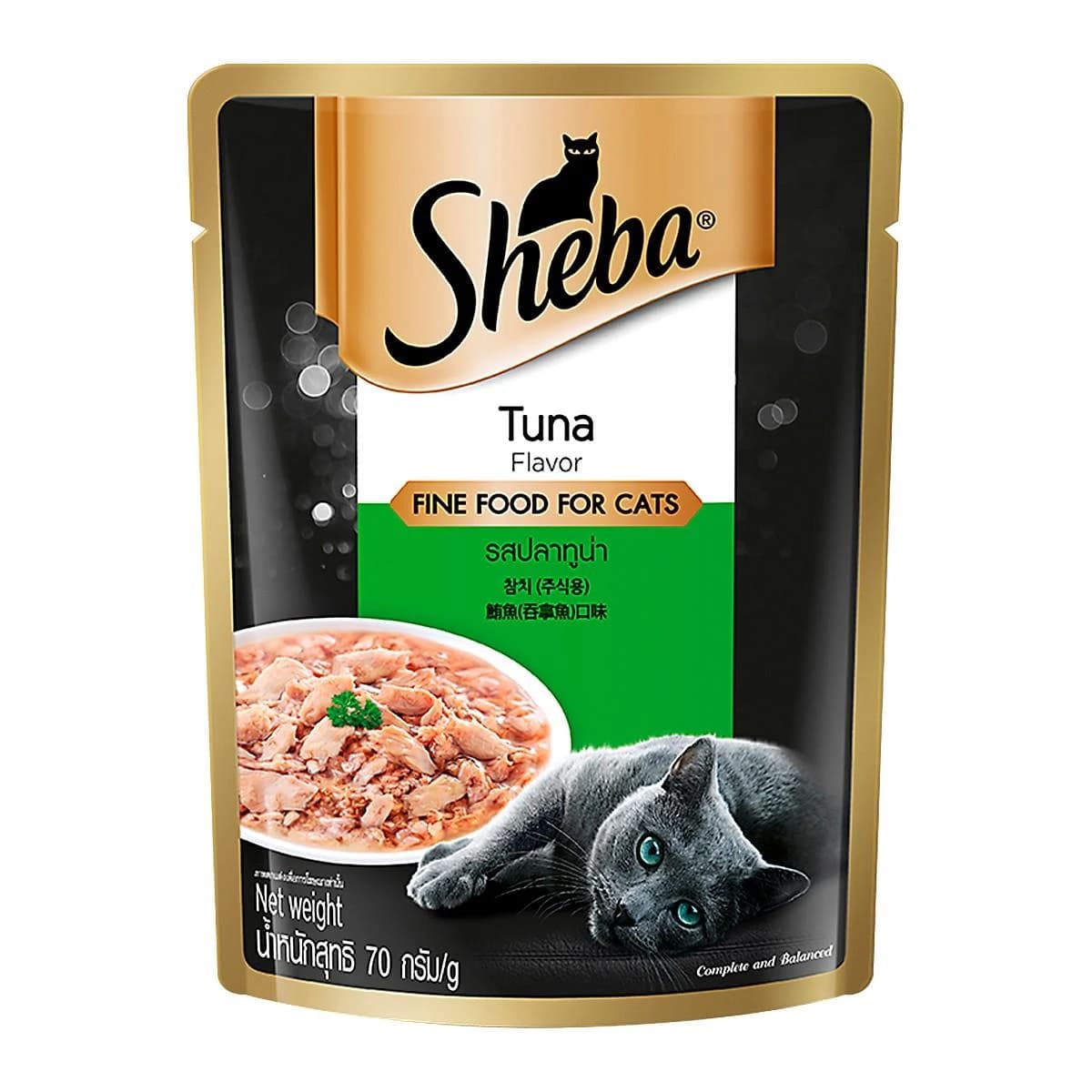 Sheba Tuna Flavor Cat Food 70gm