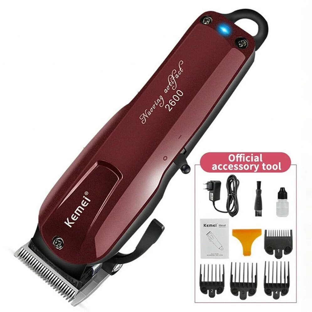 Kemei KM-2600 Professional Cord Cordless Hair Clipper Beard Trimmer