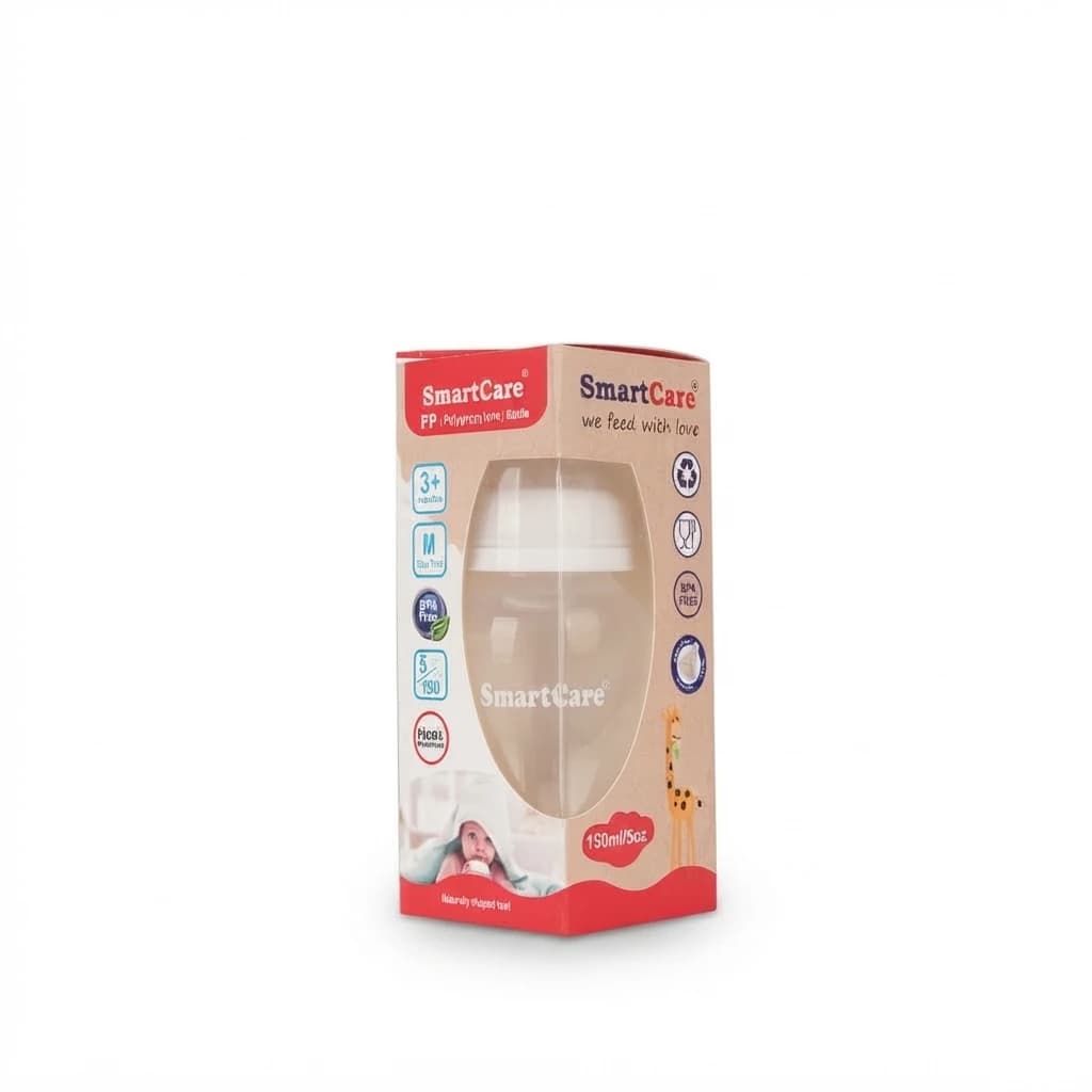 Smart Care Baby Feeding Bottle -PP(8 OZ)