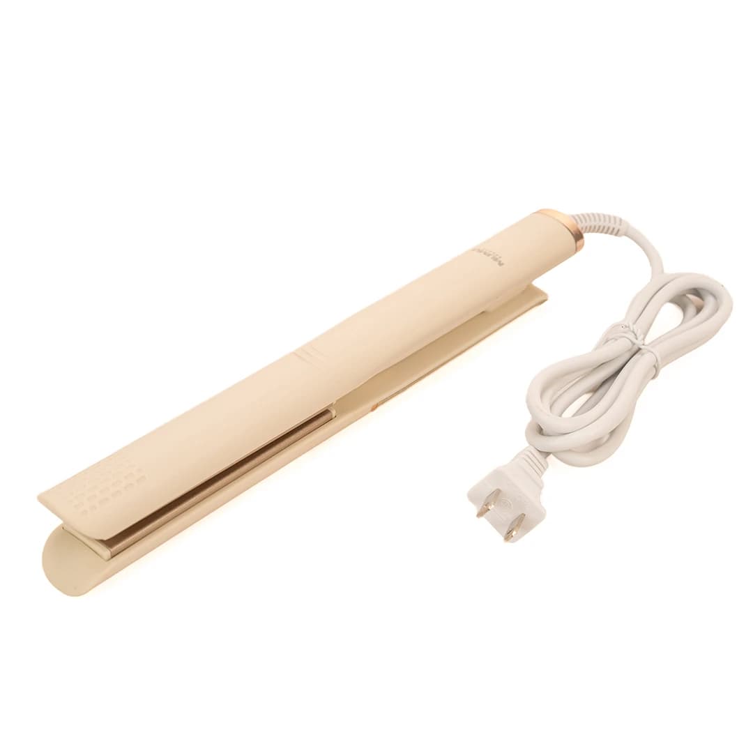 MUMUSO Negative Ion Curling Iron (Beige/US Plug)