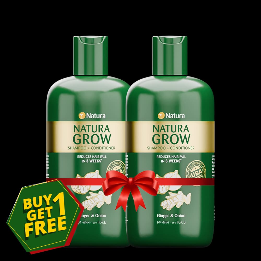 Buy 1 Natura Grow Shampoo + Conditioner 200ml & Get 1 Free