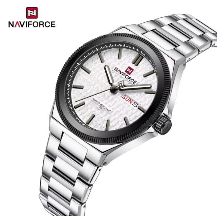 NAVIFORCE 9285 Men Luxury Casual Stainless Steel Wrist Watch