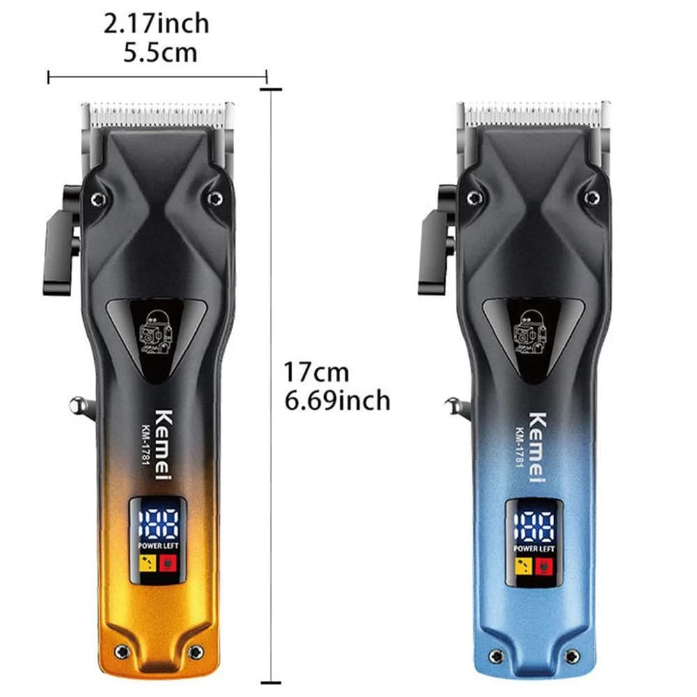Kemei KM-1781 Cordless Hair Clipper And Beard Trimmer