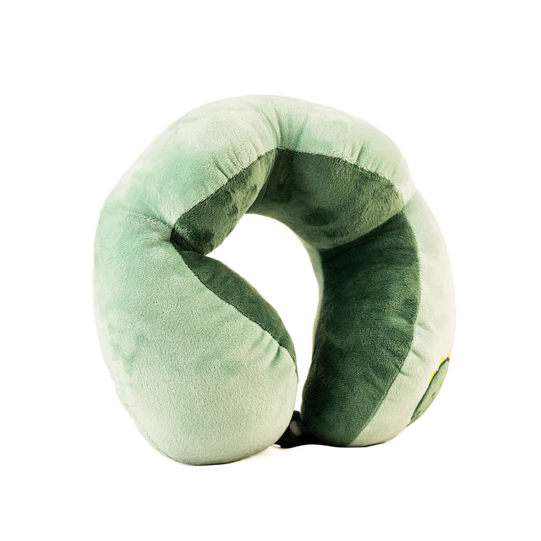 Double Humps U-Shaped Neck Pillow (Green)